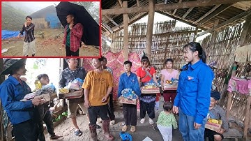 Tạm Hoãn Công Trình Nhà Bố Con Anh Lở - Cói Lalin Đội Mưa Đi Trao Quà Hộ Nghèo