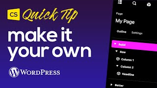 How to Customize the Cornerstone Builder Experience