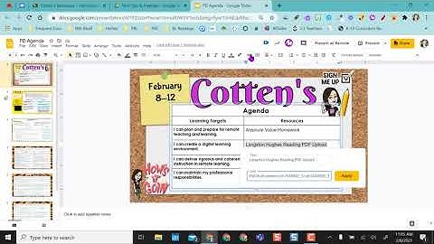 Adding Linked Content to Your Agenda in Blackboard