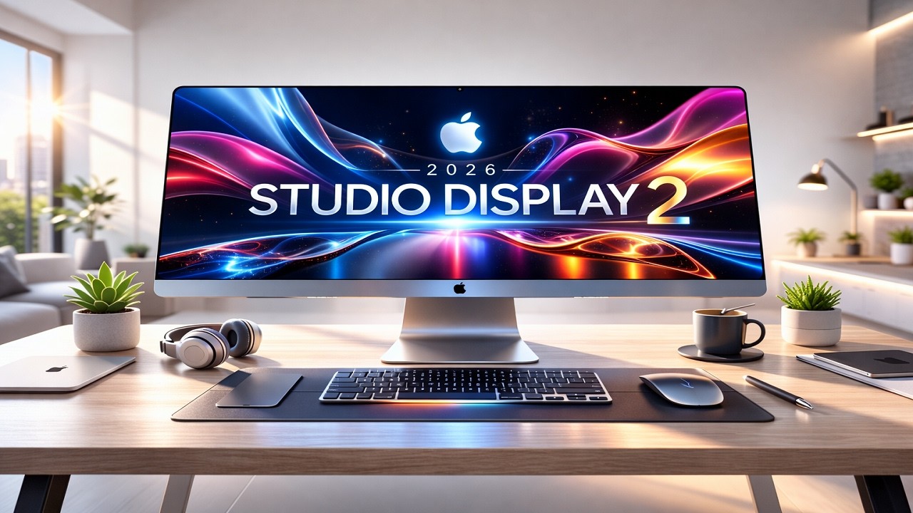 New Apple Studio Display 2 Leaks: 120Hz ProMotion & Mini-LED Confirmed ...