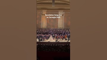 Thumbnail of Revelation Song live at Carnegie Hall! 😭🙌🏼 #worship #worshipmusic #christianmusic
