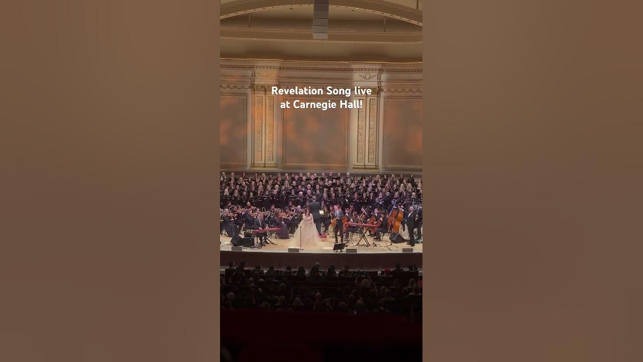 Revelation Song live at Carnegie Hall! 😭🙌🏼 #worship #worshipmusic #christianmusic