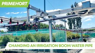Replacing a Moving Water Pipe on a DaRos Boom – Step-by-Step Guide