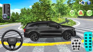 Kia Sorento black in Mountain Driving Challenge -3d driving class - android gameplay #cargame screenshot 3