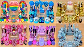 6 in 1 Video BEST of COLLECTION SLIME. 🌈💜💙 💯% Satisfying Slime Video 1080p.