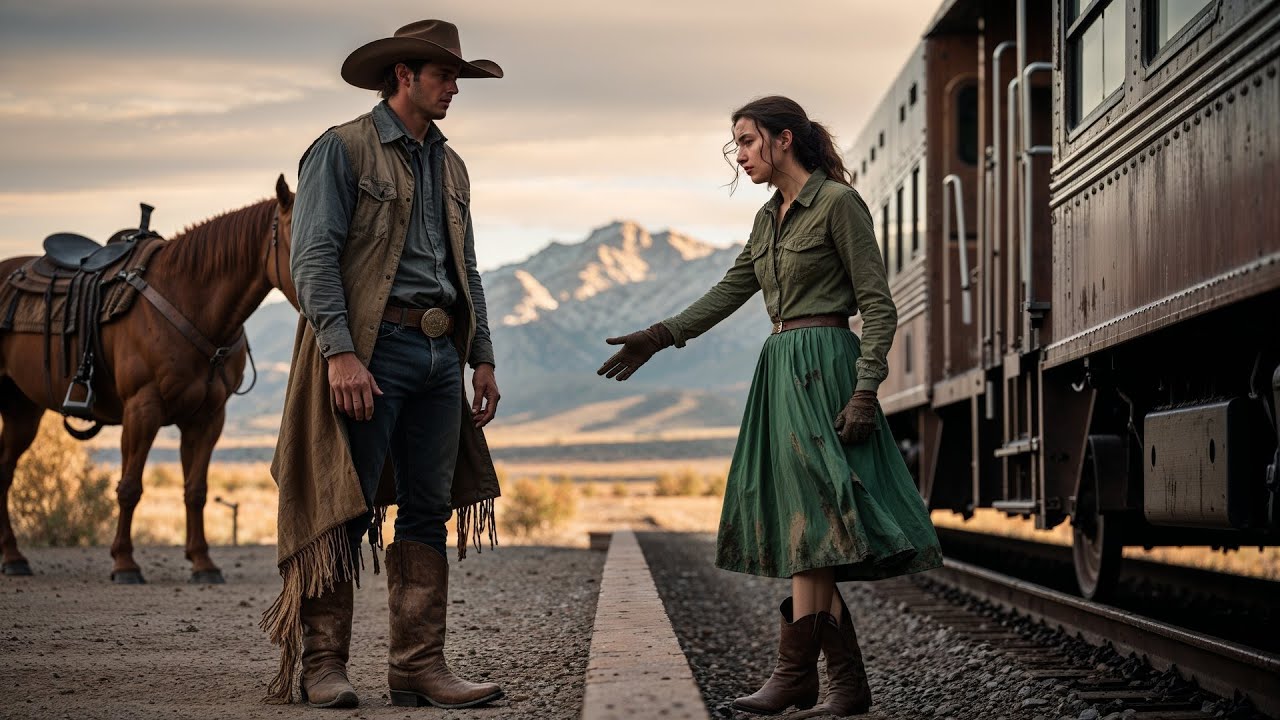 Cowboy Saw Her Turn From the Train, Said “Don’t Cry, You Were Always Meant to Stay With Me”