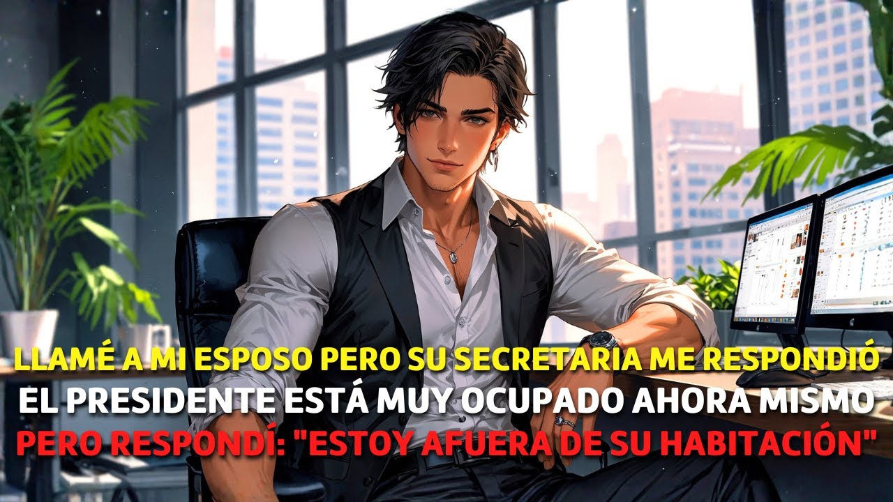 Llamé a mi MARIDO y me Contestó su SECRETARIA sin Saber que Estaba en la Puerta de la HABITACIÓN