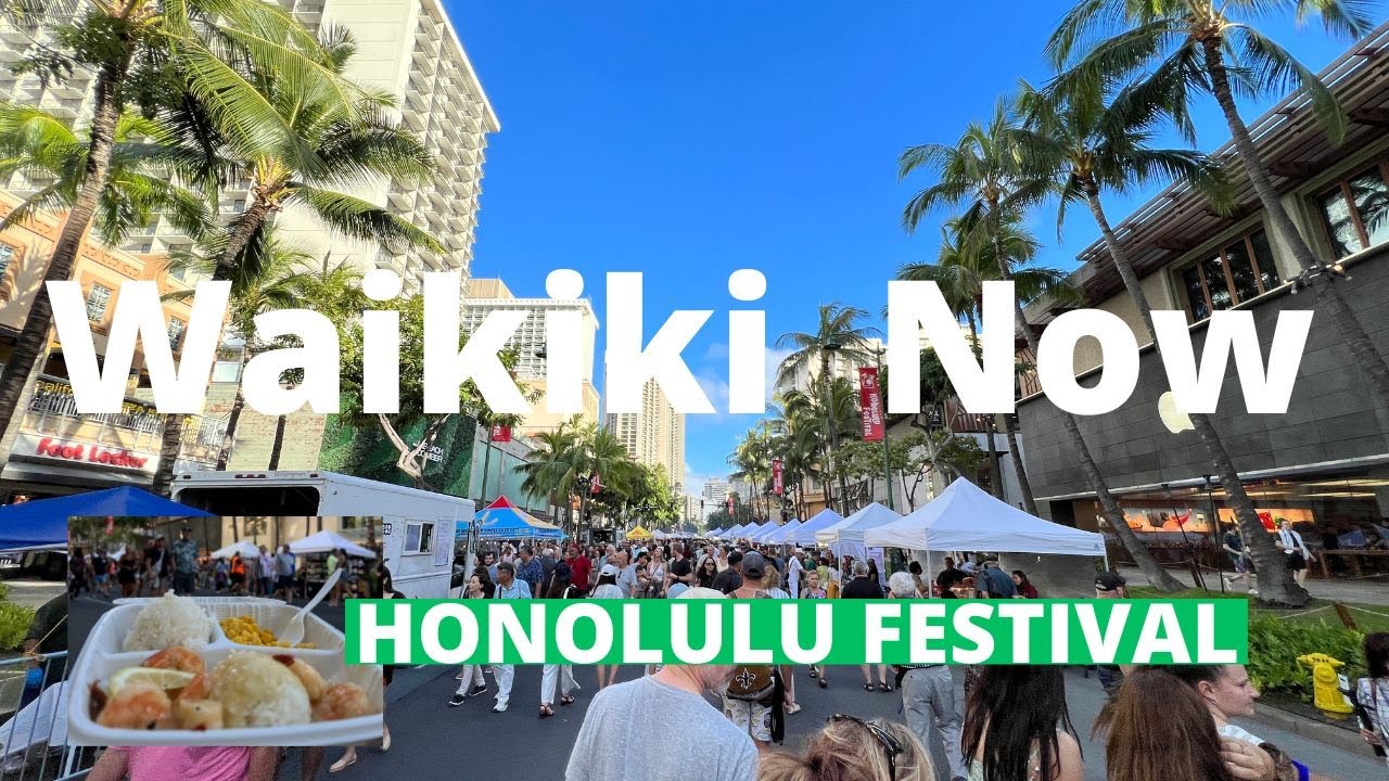 WAIKIKI NOW Oahu Festival Honolulu Festival NARRATED YouTube