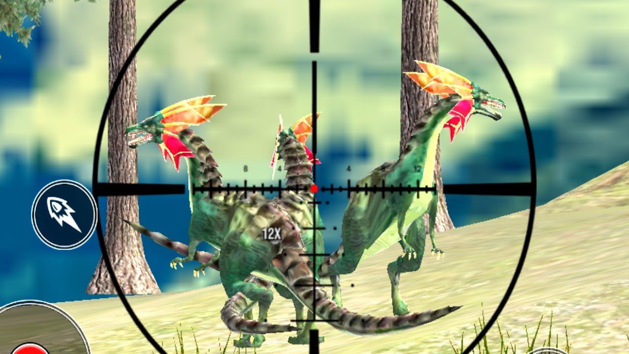 Wild Dinosaur Hunter Gun Games - Jungle Dinosaur Zoo Hunting Games - Android Gameplay