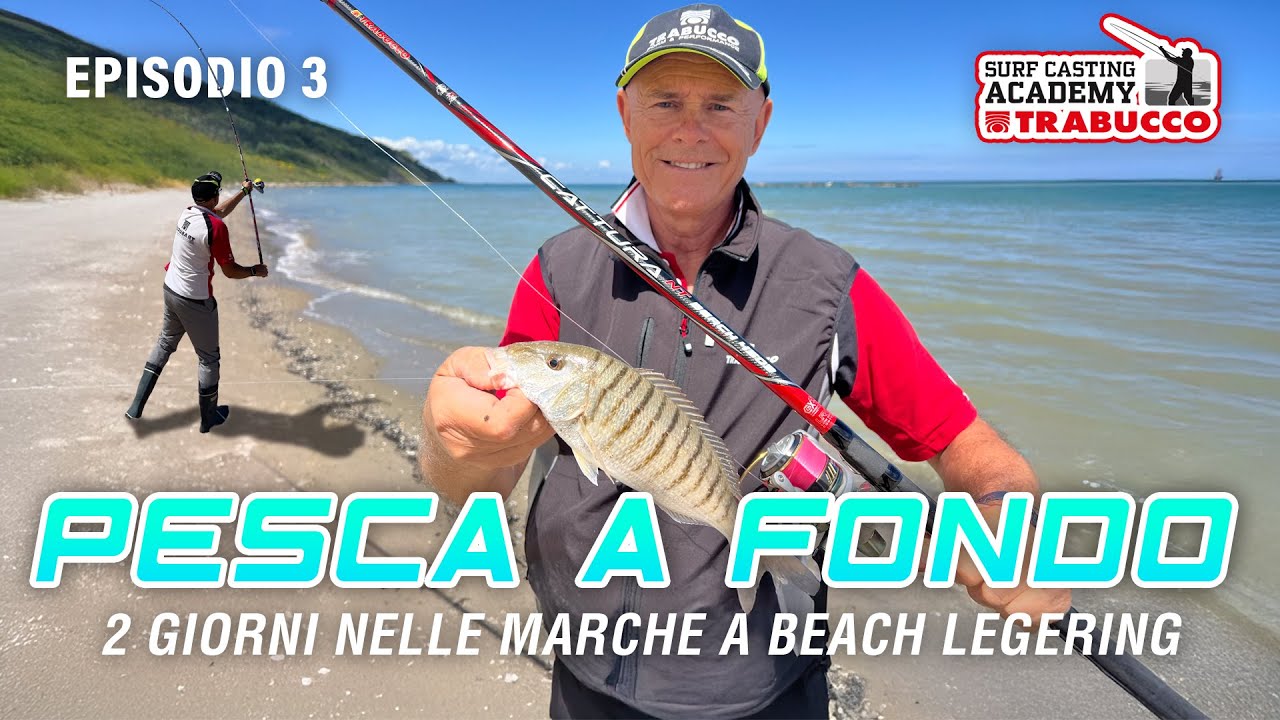Beach Legering: COME pescare a FONDO - MORMORE tra pioggia e fulmini | Surfcasting Academy S9E3