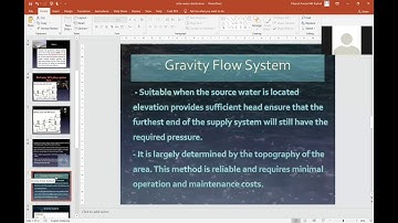 Water Distribution System Introduction