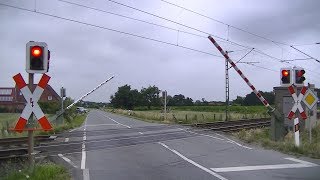 Spoorwegovergang Dülmen D Railroad Crossing Bahnübergang