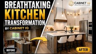 Breathtaking Kitchen Transformation Process by Cabinet IQ | Custom Cabinets Bring This Space to Life