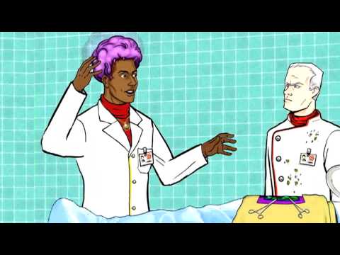 Will passing gas breathe life into alien patient? SpaceHospital Cartoon Webseries - New Episodes Weekly!