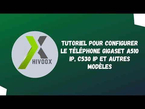 Français - Tutoriel pour configurer le téléphone Gigaset A510 IP, C530 IP et autres modèles 1
