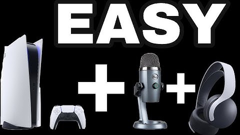How To Hear Audio On Headset And Use A USB Mic At The Same Time On PS5