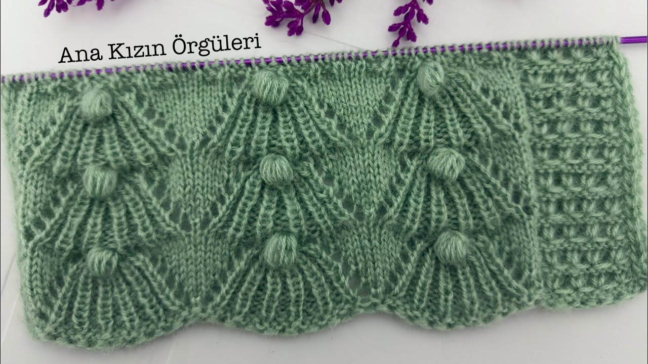 Çeyizlik Yeleklerin Gözdesi 💕💕Fıstıklı süpürge örgü ile şık yelek yapımı 