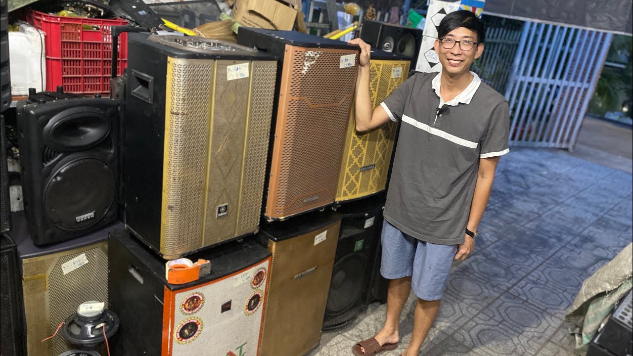 LÔ LOA KÉO MỚI VỀ HÀNG ĐẸP, LOA BASS RỜI GIÁ RẺ #23-50 