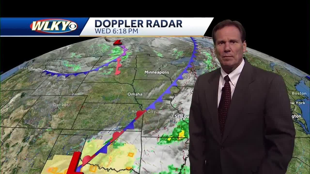 Rain moves in tomorrow, much cooler this weekend - YouTube