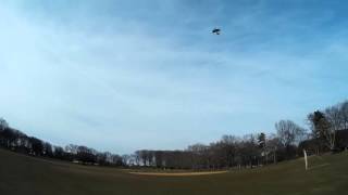 Will's Biplane 1st Flight Ends In A Crash