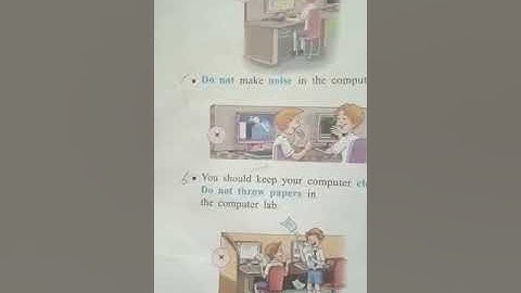 Class 3 Online with Computer, Chapter #2 Computer Care 1