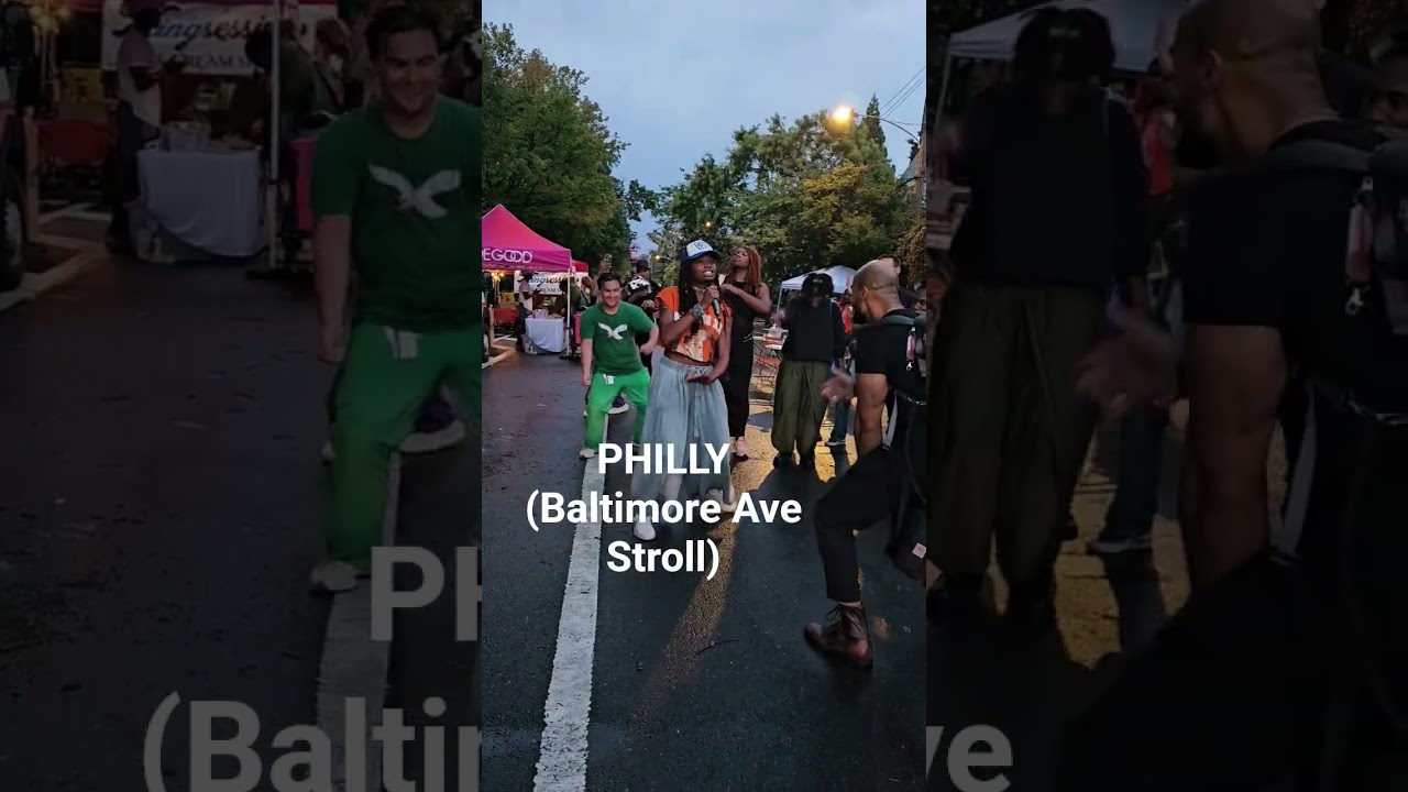 Southwest Philly - Baltimore Ave Stroll was a vibe. 