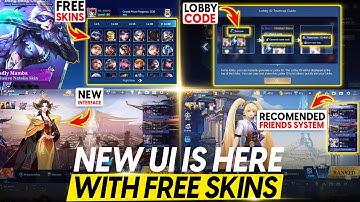 NEW UI IS HERE WITH A BUNCH OF FREE SKINS AND REWARDS!