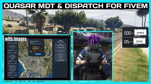 NEW MDT & DISPATCH | @quasarstore | FiveM Roleplay Scripts | FiveM Tutorial 2023 | MJ DEVELOPMENT
