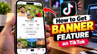How to Add TikTok Profile Background Banner | TikTok Profile Background Banner | New Update 2026