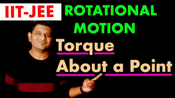 Torque about a point : IIT-JEE Rotational Motion : JEE/NEET/Boards