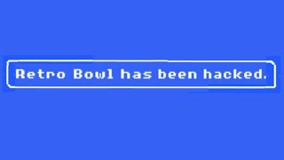 Retro Bowl GOT HACKED?