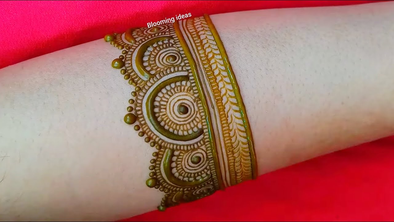 Full hand bridal mehndi design // Latest gorgeous henna design // Unique floral mehndi art // Henna