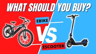 EBike vs EScooter Which is best?