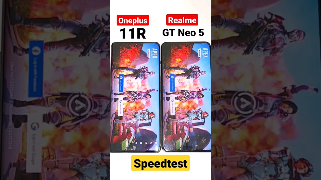 Realme GT Neo 5 vs Oneplus 11R Speedtest 🔥🔥🔥