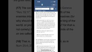 1560 Geneva Bible study notes | Rev 19:17 | #biblestudy