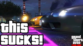 Drag races in GTA Online are as bad as I imagined they would be...