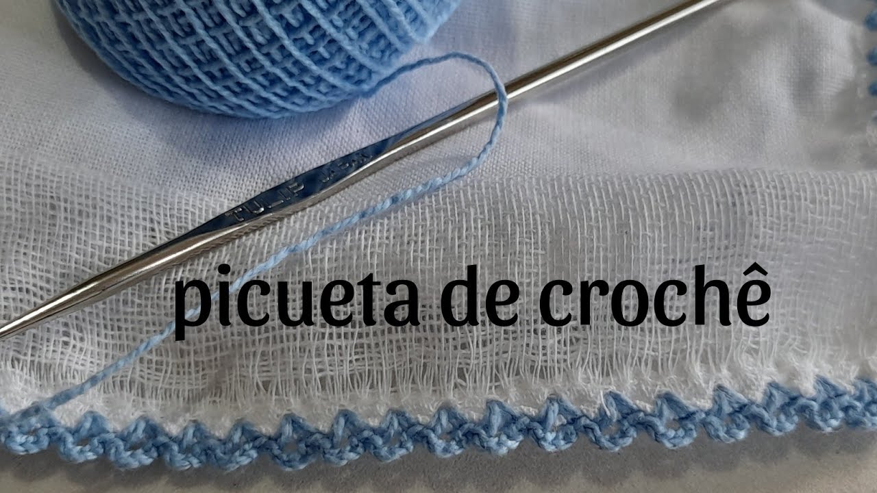 bico de crochê picueta  