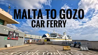 Malta to Gozo Car Ferry 2025