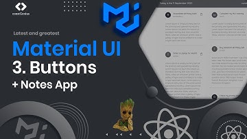 React Material UI Tutorial | 3. Buttons