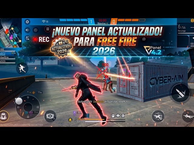 NUEVO PANEL PARA FREE FIRE ACTUALIZADO CON AIMBOT CABEZA+AIMFOV+