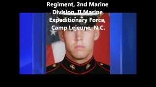 Tribute To Our Fallen Soldiers - USMC Lance Cpl. Caleb L. Erickson, 20, of Waseca, MN.