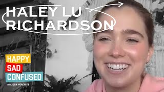 Haley Lu Richardson talks THE WHITE LOTUS & Jonas brothers obsession: Happy Sad Confused