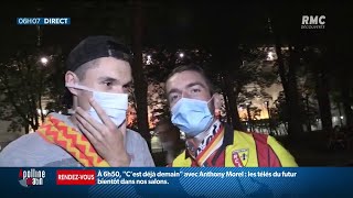 Lens s’est imposé face au PSG: des fans lensois heureux après la rencontre