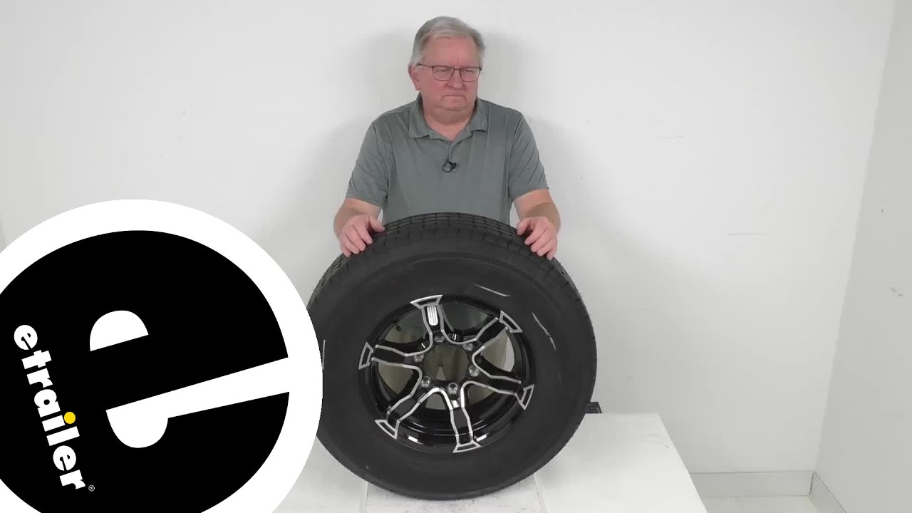 etrailer Review of Lionshead Trailer Tires and Wheels Tire with Aluminum Wheel LH36FR