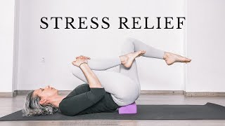 Restorative Yoga For Stress Relief 30 Minute Yoga To Calm Your Mind