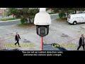 AiBase Color 37X Active Deterrence Auto-Tracking PTZ Demo