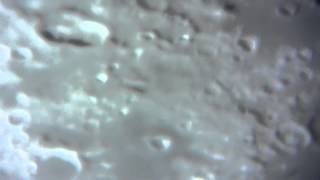 Tycho crater video by telescope