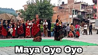 Maya Oye Oye Cover Dance || New Dance Creation Lalmatiya Dang