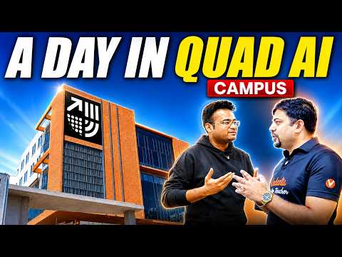 Quad AI School Of Technology Campus Tour | Facilities, Hostel & Classrooms | JEE 2026 | Harsh Sir