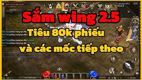 Mu Lục Địa VNG: Sắm wing 2.5 tiêu 80k phiếu và các mốc tiếp theo